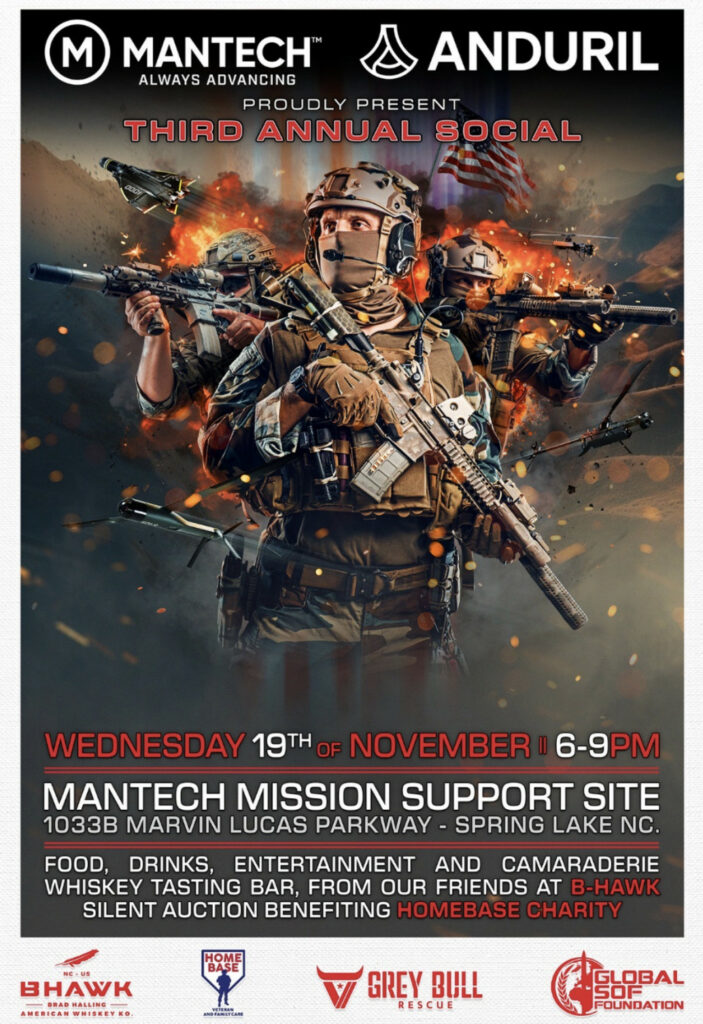 ManTech and Anduril Social Graphic