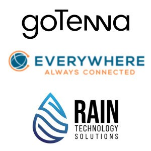 gotenna and rain logo gotenna and rain logo